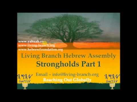 10-3-2015 Shabbath Lesson:  STRONGHOLDS Part One -  2 Corinthians 10:4