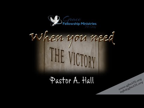 When You Need the Victory | 2 Samuel 5:23-25 | Pastor A. Hall | November 6, 2021