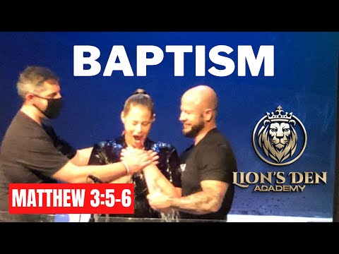 Baptism: What is it and why should we get baptism? (Matthew 3:5-6)