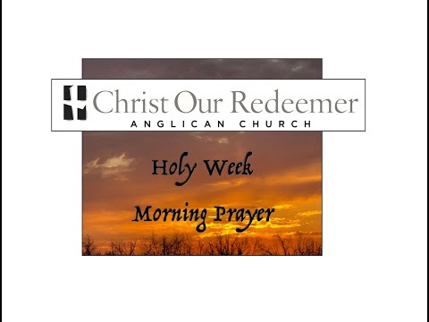 Lenten Morning Prayer 4/12/22: Psalm 105:23-44, Job 11, Hebrews 3