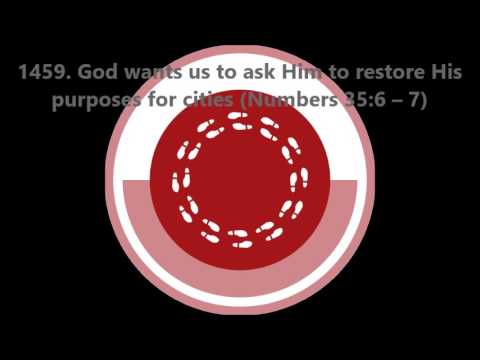 1459. God wants us to ask Him to restore His purposes for cities (Numbers 35:6–7)