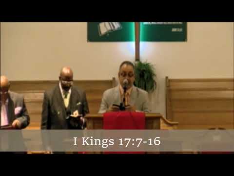 Rev. William T. Glynn, at the Evergreen B.C. I Kings 17:7-16 Empty Barrel Graduate School