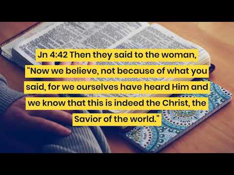 1004. They knew that Jesus was the Christ. (2 Chr 33:10-13)