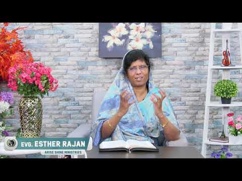 ஆலோசனையினால் எண்ணங்கள் ஸ்திரப்படும் - Thought for the day - Proverbs 20:18 - Evg. Esther Rajan