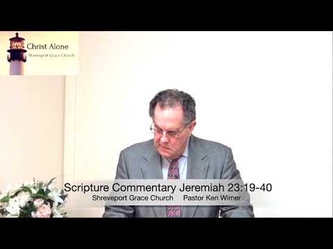 Scripture Commentary Jeremiah 23:19-40