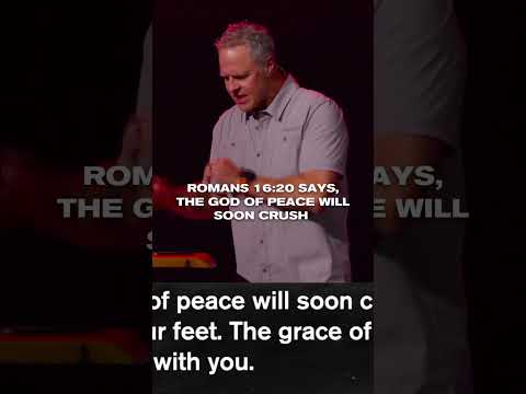 God will soon crush the enemy under our feet (Romans 16:20), but only if you step into the fight.