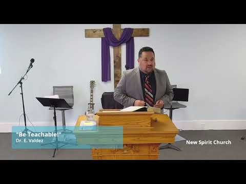 “Be Teachable” - Dr. E. Valdez - (2 Peter 3:14-18)