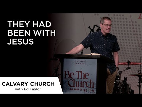 They Had Been With Jesus - Acts 4:13-14 - 24418