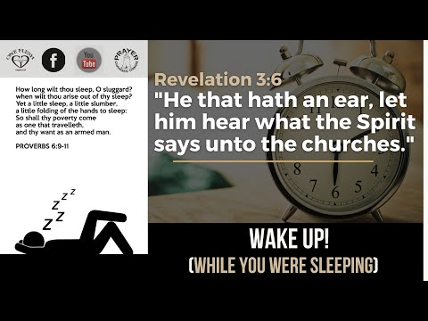 Wake Up Proverbs 6:9-11