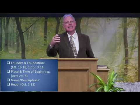 11/14/2021 AM Sermon  -  "Identifying Marks of the Lord’s Church - Part 2" (Eph. 2:19-21)