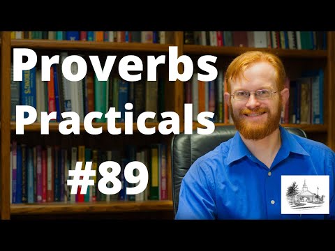 Proverbs Practicals 89 - Proverbs 20:9 -- Clean on the Inside