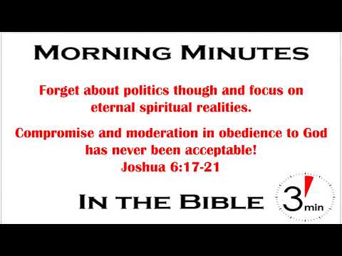 Believers Cannot Compromise: Joshua 6:17-21