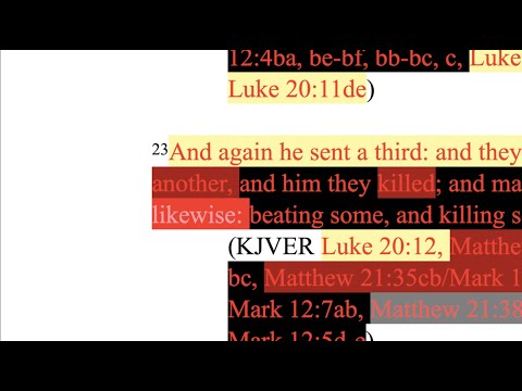 516. The Third is Wounded; The Fourth Is Killed. On & On. Matthew 21:35-36, Mark 12:5, Luke 20:12