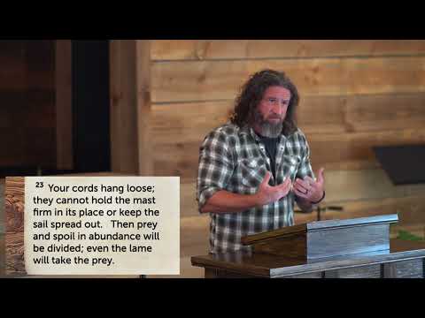 Isaiah 33:23-24; 34:1-5