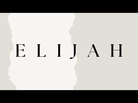 January 23, 2022: Elijah and God's Word (1 Kings 16:29-17:6)