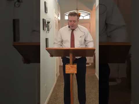 “Characteristics of Finishing Well: The Example of the Vessel” (Pt. 3) - 2 Timothy 2:19-23