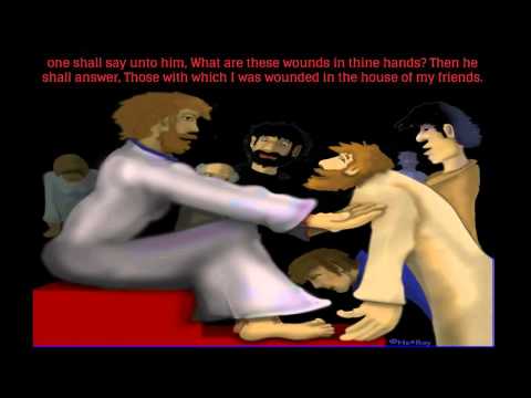 Zechariah 13:6  -  wounds from friends