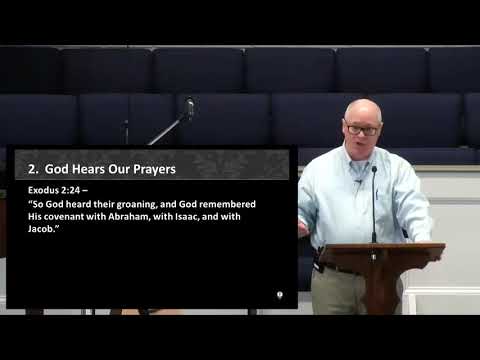 Praying in the Dark ~ Exodus 2:23+25 ~ Barry Jimmerson ~ January 10, 2021