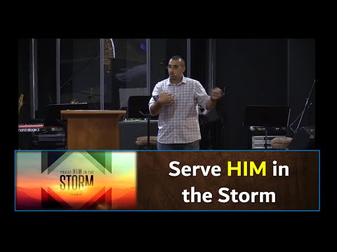 Serve Him in the Storm - Psalm 34:11-14 | Pastor Nasser Jahan