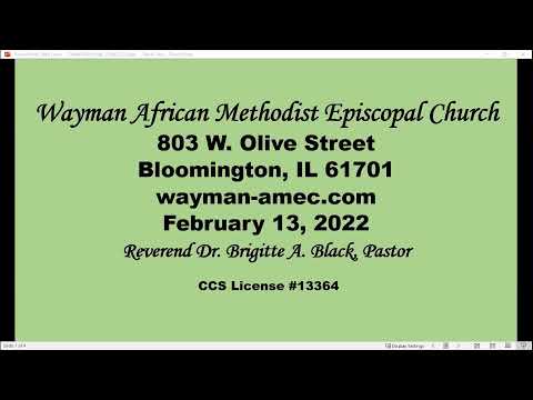 "Speaking Truth To Power" Exodus 5:1-3 Reverend Dr. Brigitte A. Black 13 February 2022