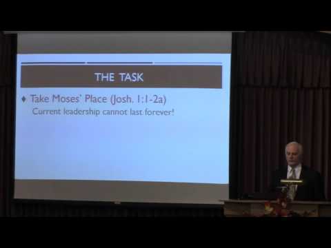 "God's Charge To Joshua: Joshua 1:1-9" (5/8/16 PM Worship Services)