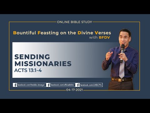 Sending Missionaries (Acts 13:1-4)