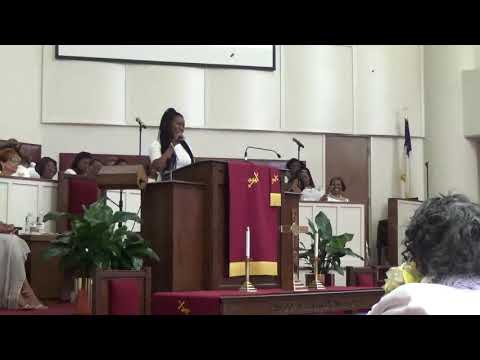 Dr. Telika McCoy preaching, "Huldah's Voice" (2 Chronicles 34:22-28)