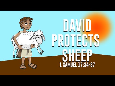 Preschool: David Protects Sheep (1 Samuel 17: 34-37)