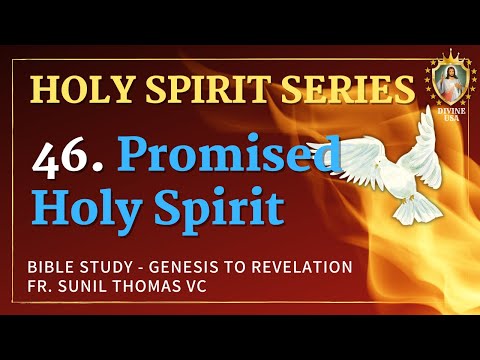 46. Promised Holy Spirit | Acts 2:33 | Holy Spirit Series | Fr. Sunil Thomas vc