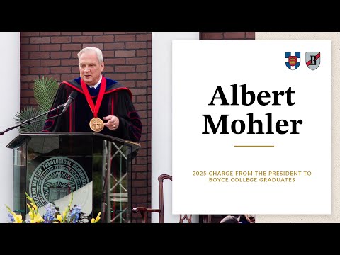 2025 Charge from the President to Boyce College Graduates