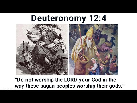 Christmas's Origin is Saturnalia; Verse of the Day: #335- Ezekiel 8:4-5