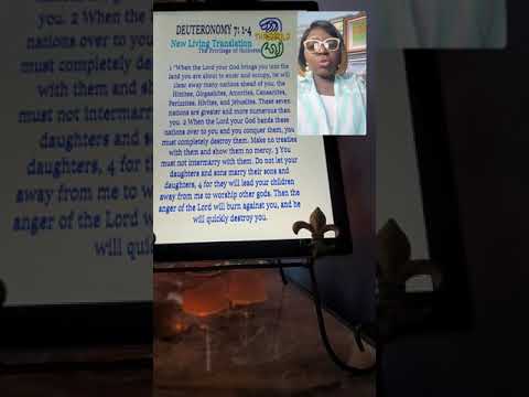 3FOLD Deuteronomy 7: 1-4
