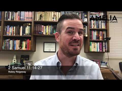 Devotional • Tuesday 10.20.2020 • 2 Samuel 11:14-27