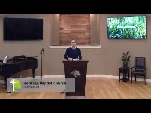 Study of Proverbs (Proverbs 24:7-12)