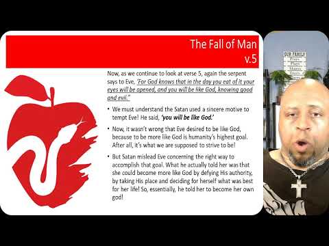 Chronological Bible Study (Genesis 3:1-19)  6/14/22