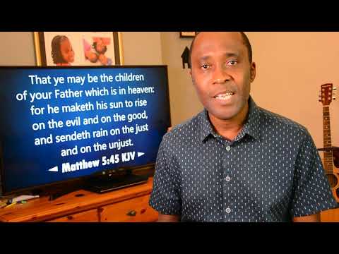 ◄ Matthew 5:45 ► He makes His sun rise on the evil and on the good, and sends rain on the just and..