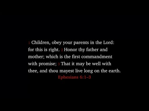 Ephesians 6:1–3 | Ephesian Children (Crash Course in Basic Christianity #8)