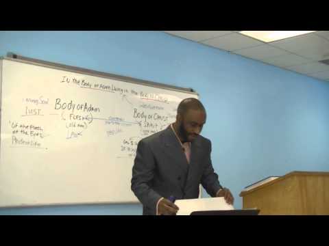 Romans 7:24-25 In the body of Adam living in the body of Christ