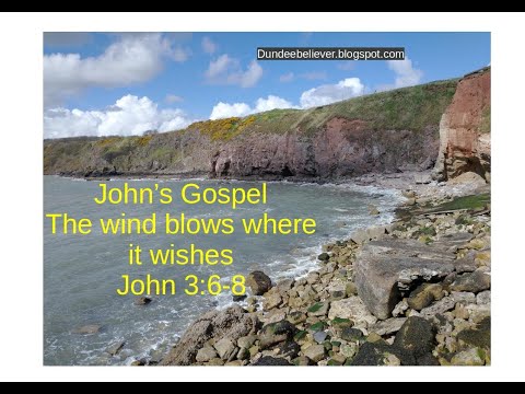 John 3:6-8 The wind blows where it will