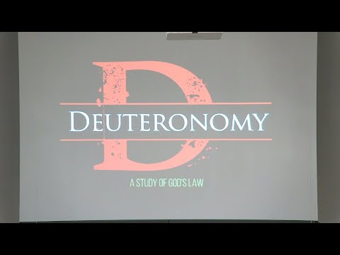 Deuteronomy 1:1-4:43 A Study of God's Law "Remember"