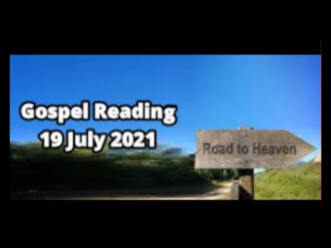Gospel Reading July 19th, 2021 Matthew 12:39-42