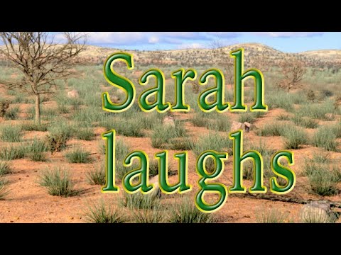 Sarah laughs, Genesis 18:8-12 (OD67)