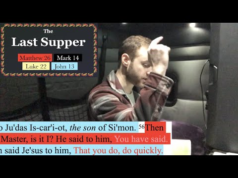 613. To Satan & Judas; "What You Do, Do Quickly." Matthew 26:25, Luke 22:23, John 13:26-30