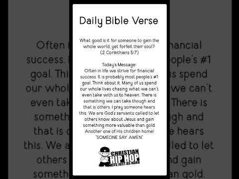 Bible Verse of the Day - The Greedy Will Parish (‍Mark 8:36) #BibleVerse #DailyMessage #Greed