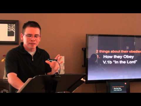 Ephesians 6:1-4 Teaching Children The Word of God