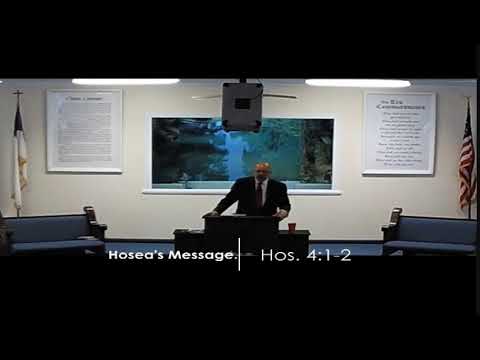Hosea's Message. Hos. 4:1-2
