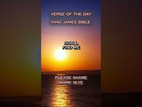 VERSE OF THE DAY - Proverbs 8:17 #DailyScripture #BibleVerse #ChristianShorts #ScriptureOfTheDay