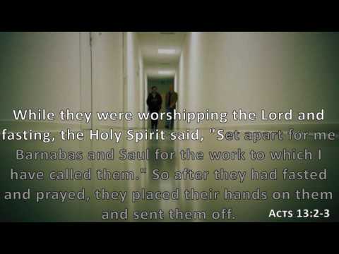 Acts 13:2-3, Holy Bible, NIV