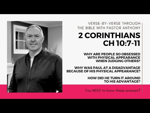 2 Corinthians 10:7-11Why do we so easily judge people by their appearance?