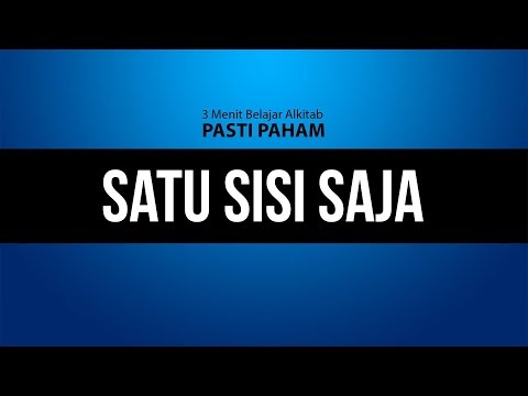Satu Sisi Saja | Nahum 1:7